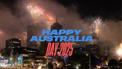 Happy Australia Day 2025 Fireworks in Melbourne (Live Time)