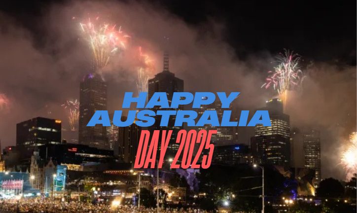 Happy Australia Day 2025 Fireworks in Melbourne (Live Time)