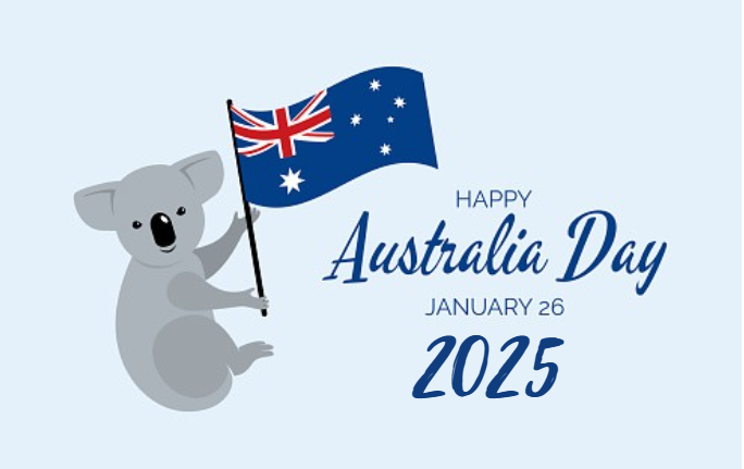 Happy Australia Day 2025 (January 26th) Wishes for Colleague