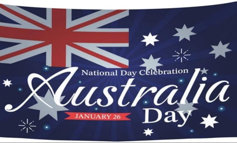 Happy Australia day sign gif 2025