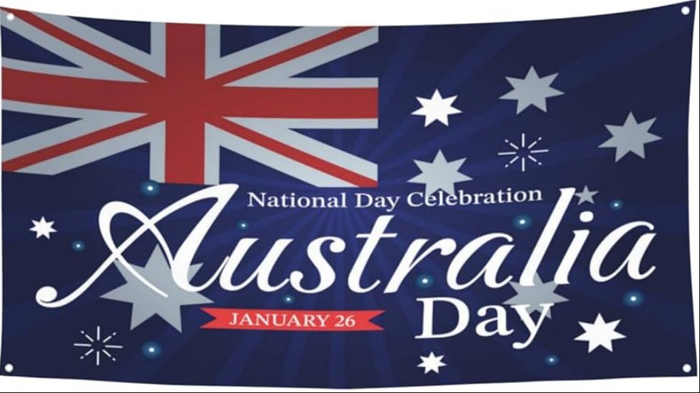 Happy Australia day sign gif 2025