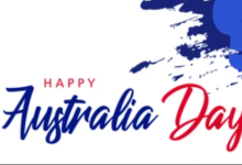 Happy Australia day stickers funny 2025