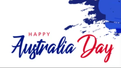 Happy Australia day stickers funny 2025